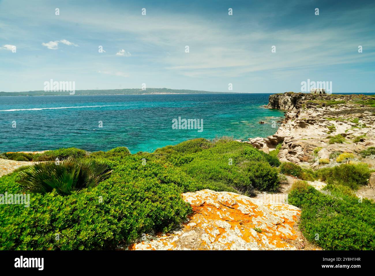 the pristine beaches of Sant'Antioco Island, southern Sardinia, Italy ...