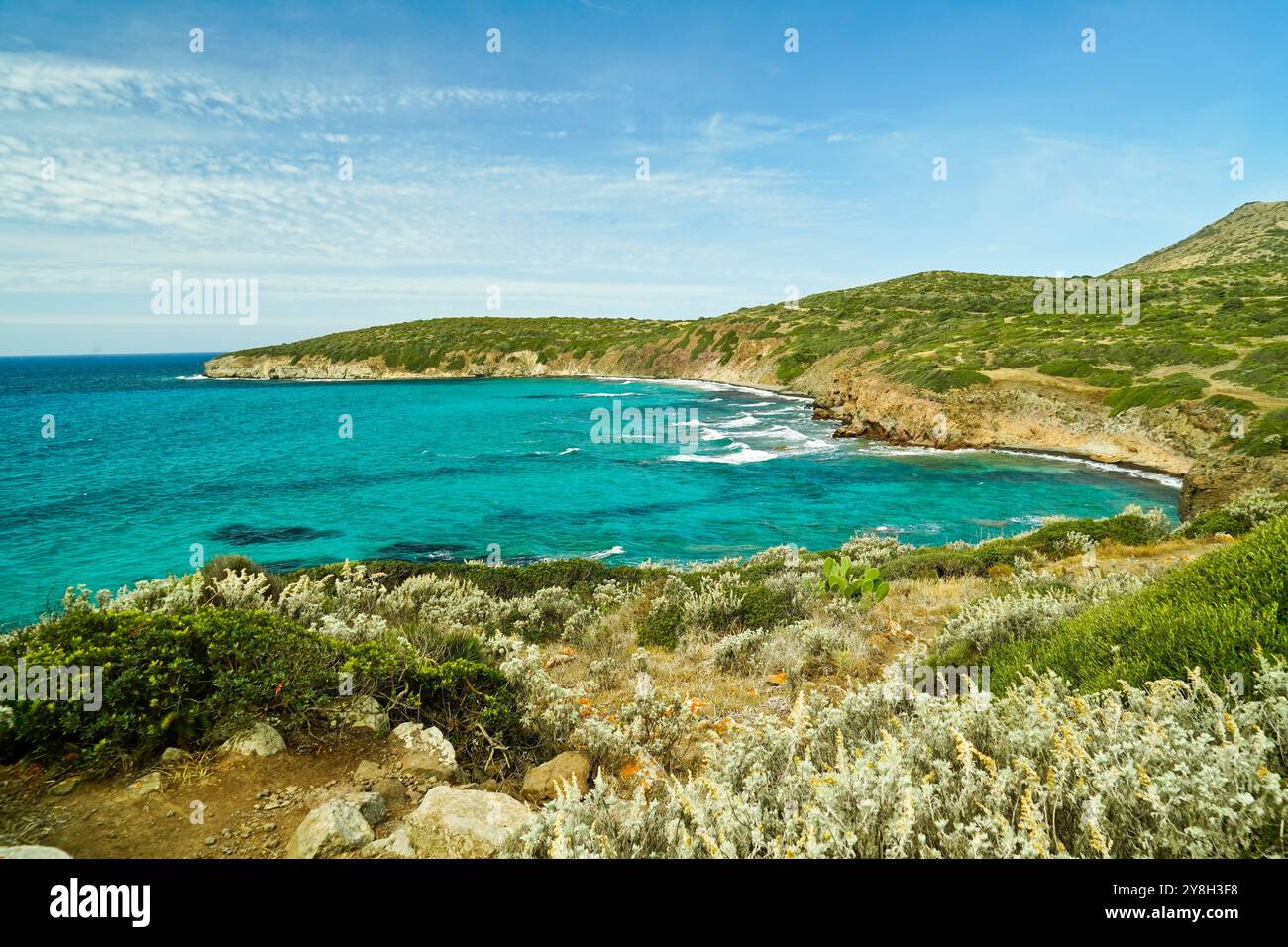 Panorama dalla scogliera di Torre Canai. Isola di Sant'Antioco ...