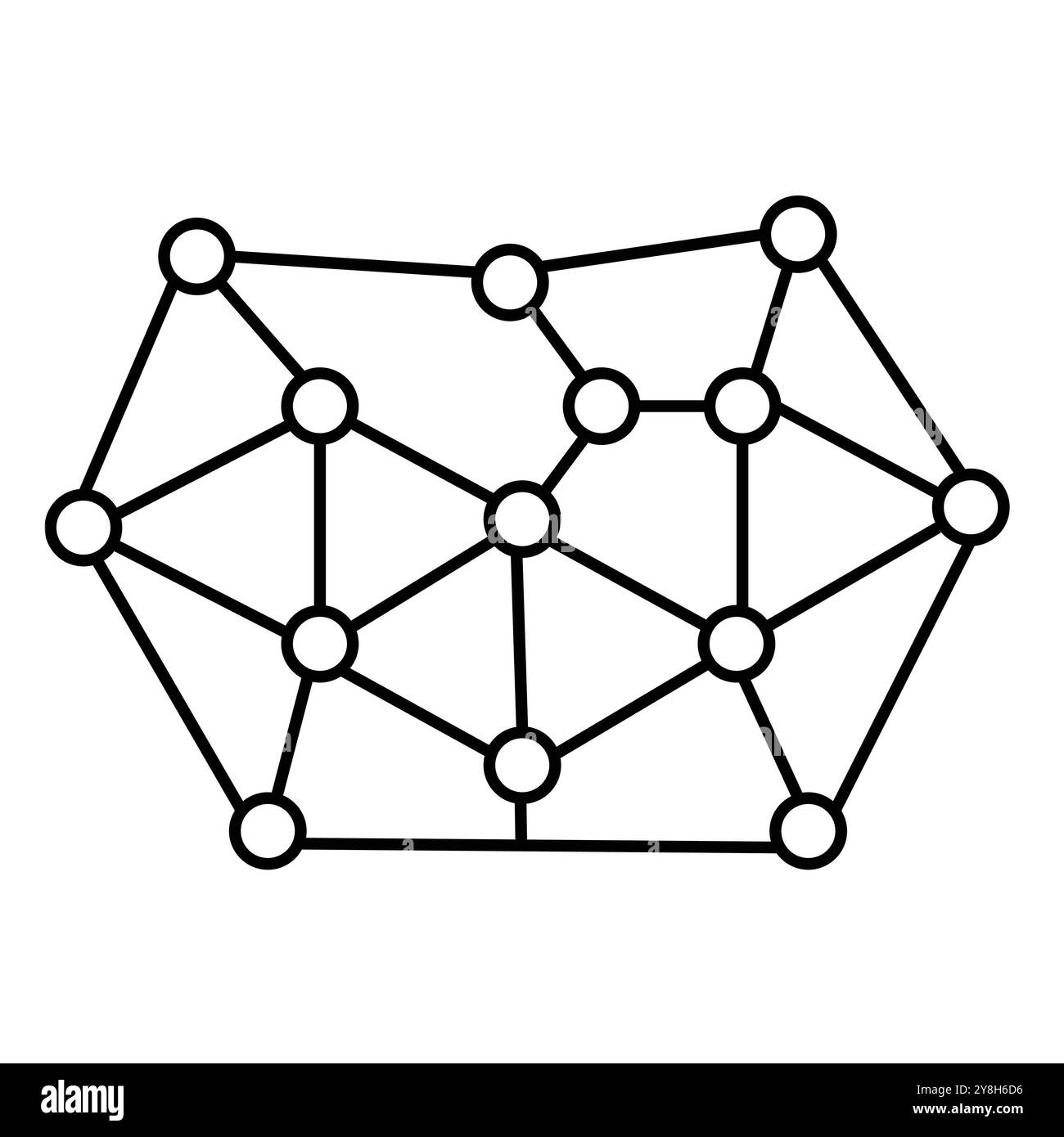 Network model Cut Out Stock Images & Pictures - Alamy