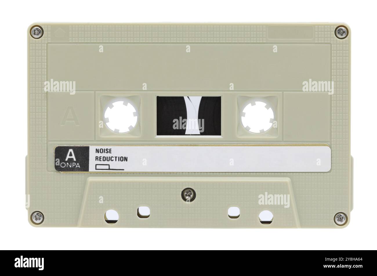 Cassette tape isolated on white background Stock Photo - Alamy