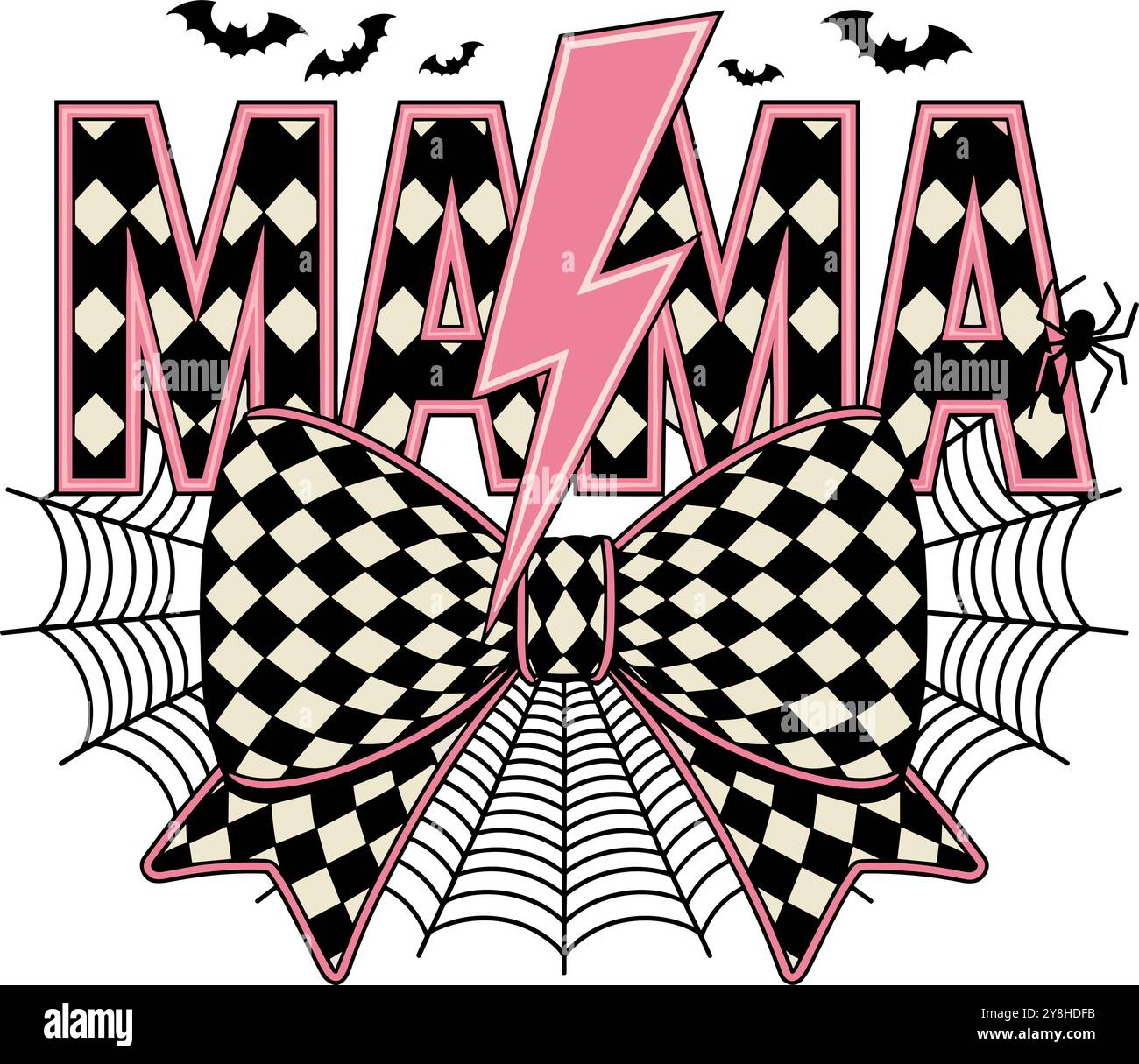 Mama Lightning Bolt Stock Vector Image & Art - Alamy