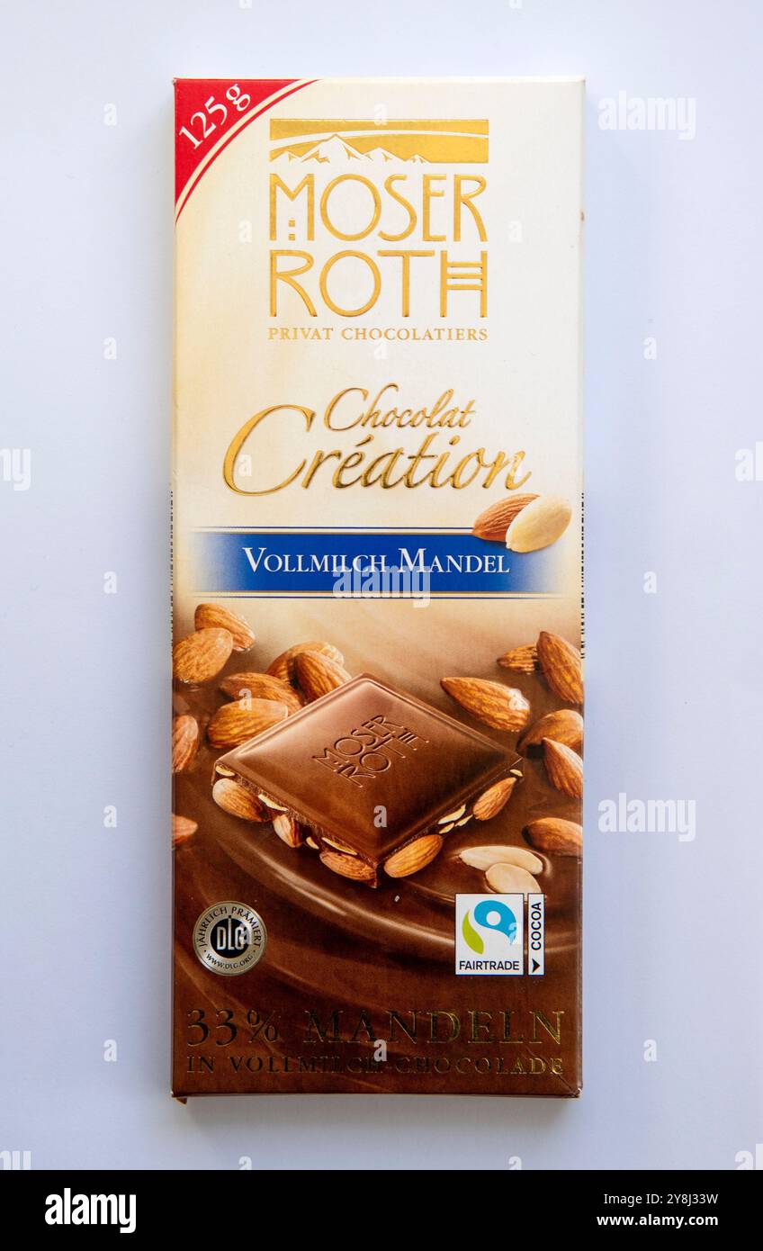 Moser roth german white chocolate hi-res stock photography and images ...