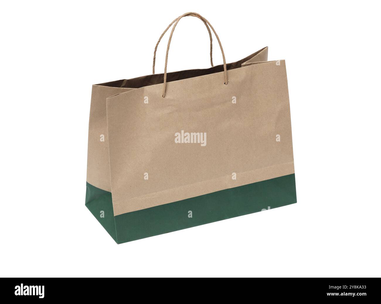 Paper bag isolated on white background Stock Photo