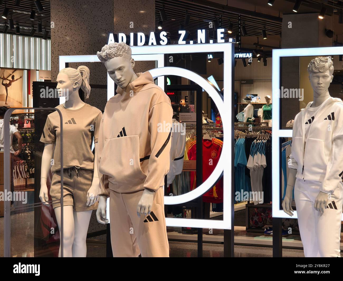 KUALA LUMPUR, MALAYSIA - AUGUST 28, 2024: Adidas brand retail shop in ...