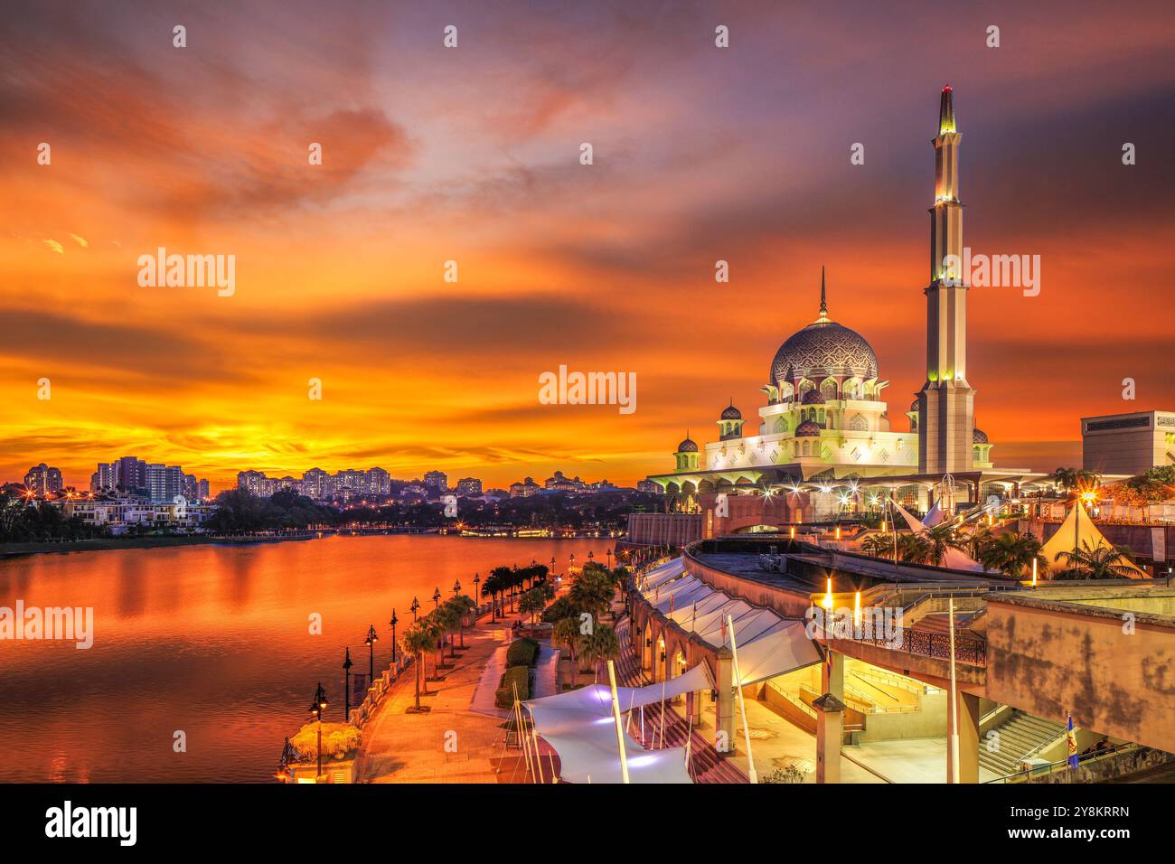 Mosques of Malaysia Stock Photo