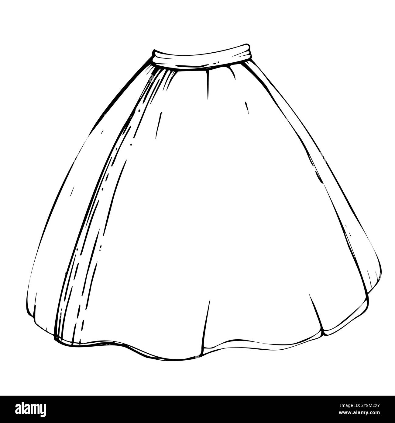 Traditional dress skirt apron of Tyrol, Alps South American peasant