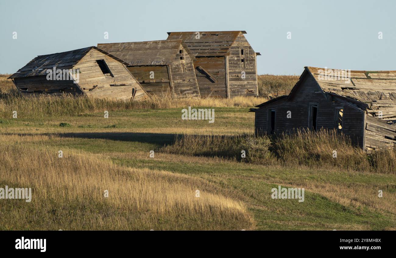 Old Farm Ranch in the Prairie of Saskatchewan Stock Photo - Alamy