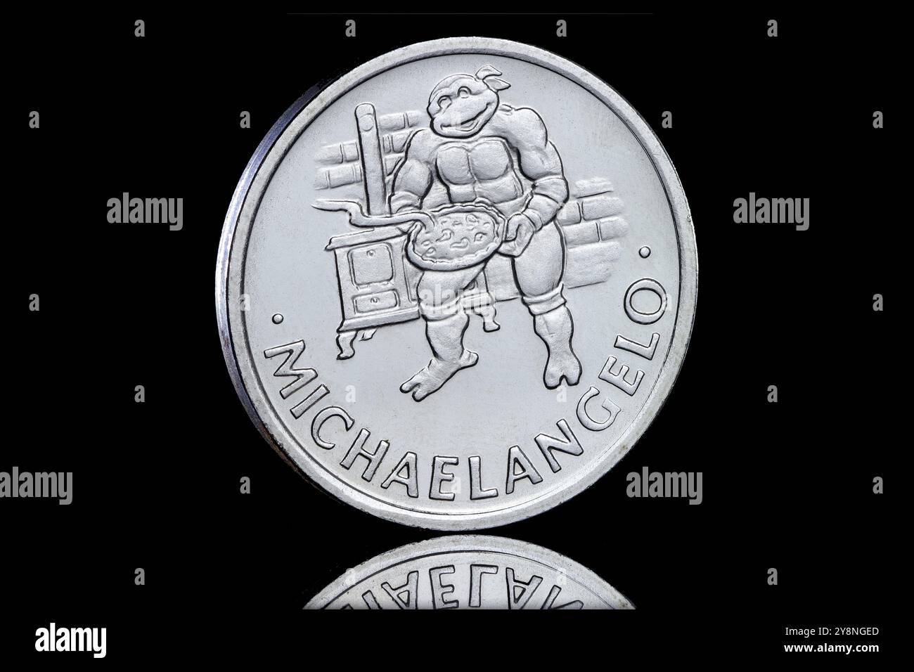 Teenage mutant ninja turtle coin hi-res stock photography and images - Alamy