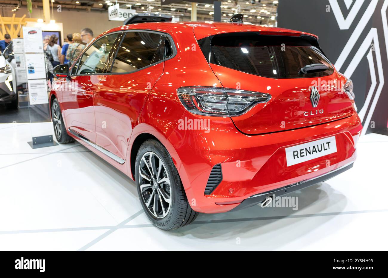 ATHENS, GREECE - OCTOBER 5, 2024: Renault Clio at Auto Athina 2024 ...