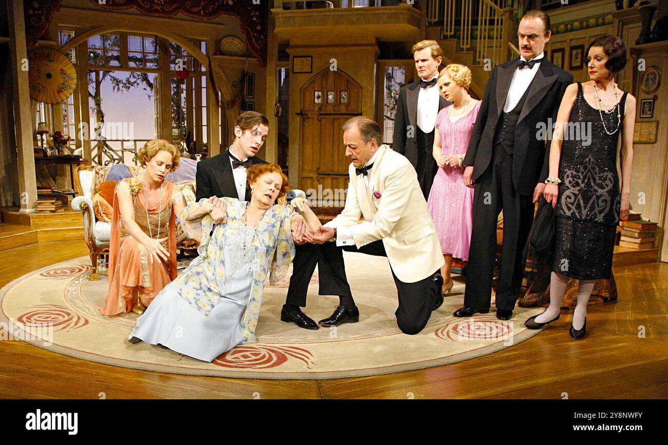 lr Kim Medcalf (Sorel Bliss), Dan Stevens (Simon Bliss), Judi Dench