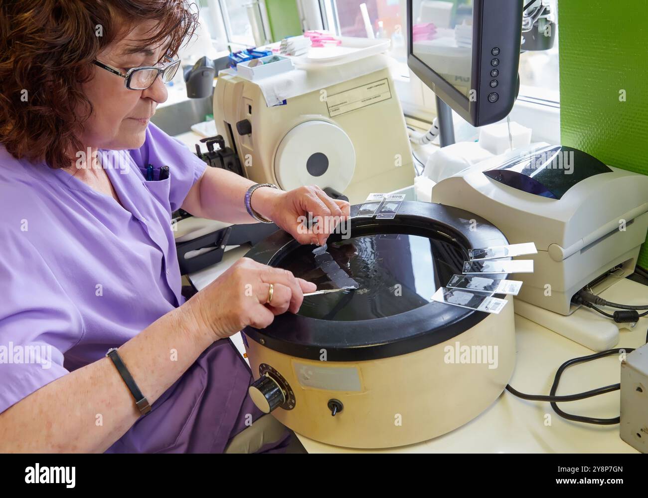 Histology, Microtome, Anatomic Pathology, Hospital Donostia, San ...