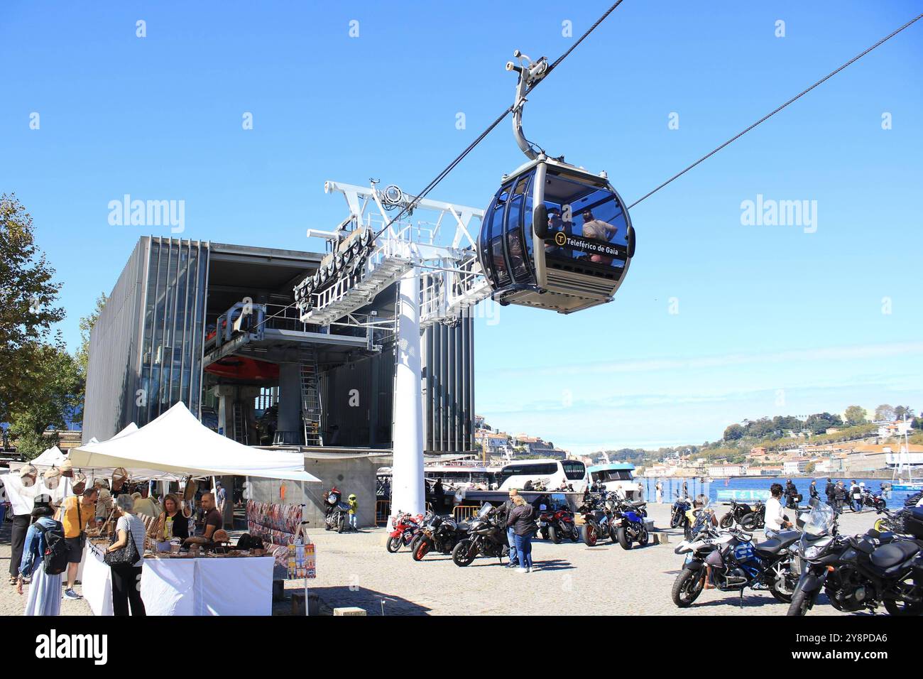 Telefa Seilbahn porto hi-res stock photography and images - Alamy