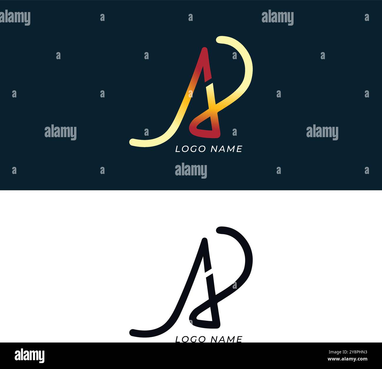 Ad gradient log hi-res stock photography and images - Alamy