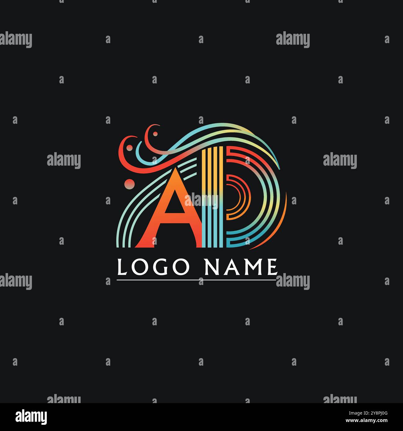 Ad gradient log hi-res stock photography and images - Alamy