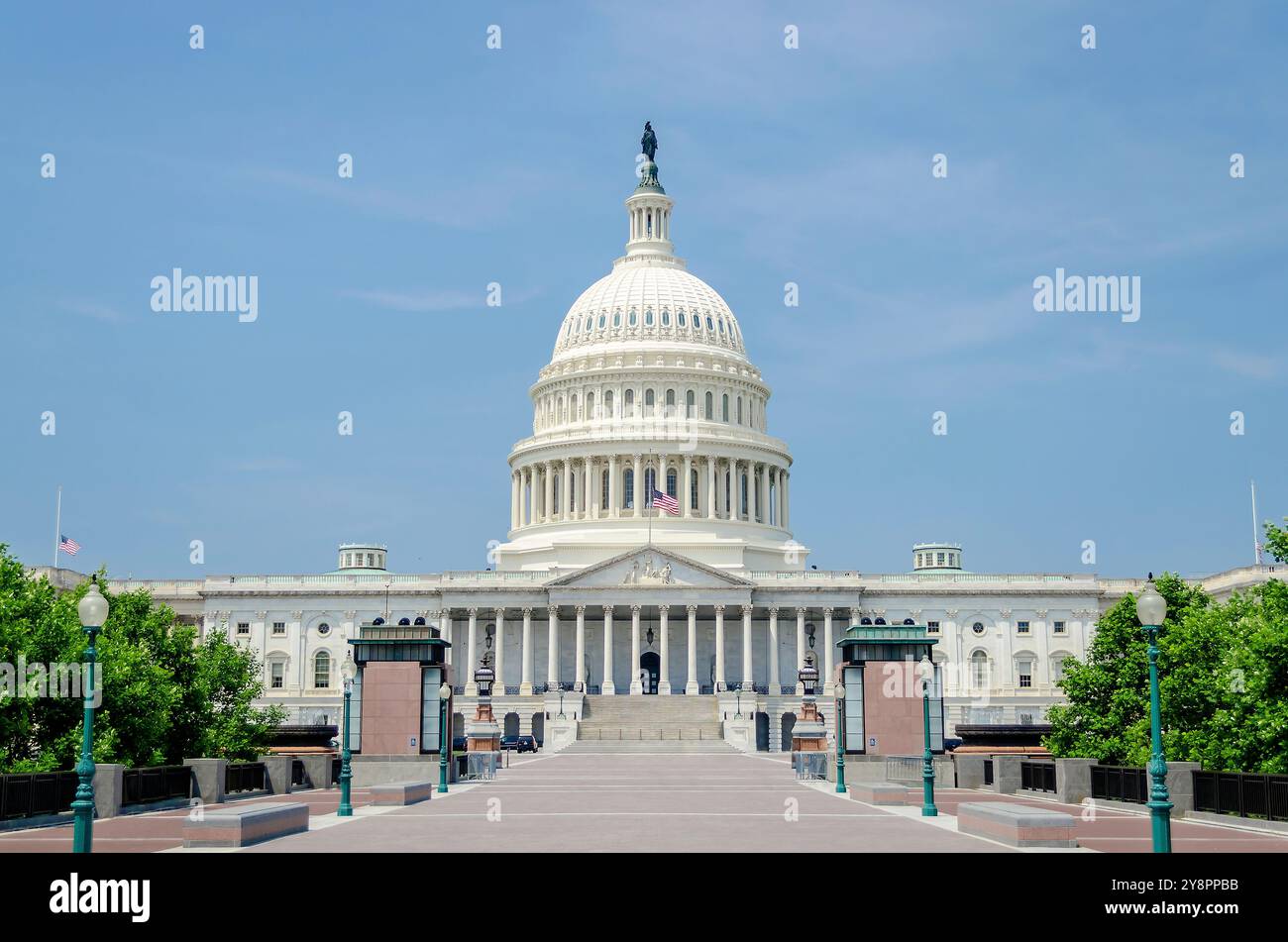 United States Capitol building, iconic home of the United States ...