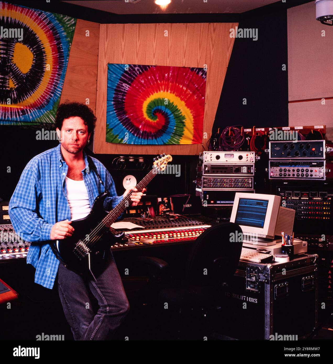Steve Lukather 1994 Los Angeles, California . Credit: Ross Pelton ...