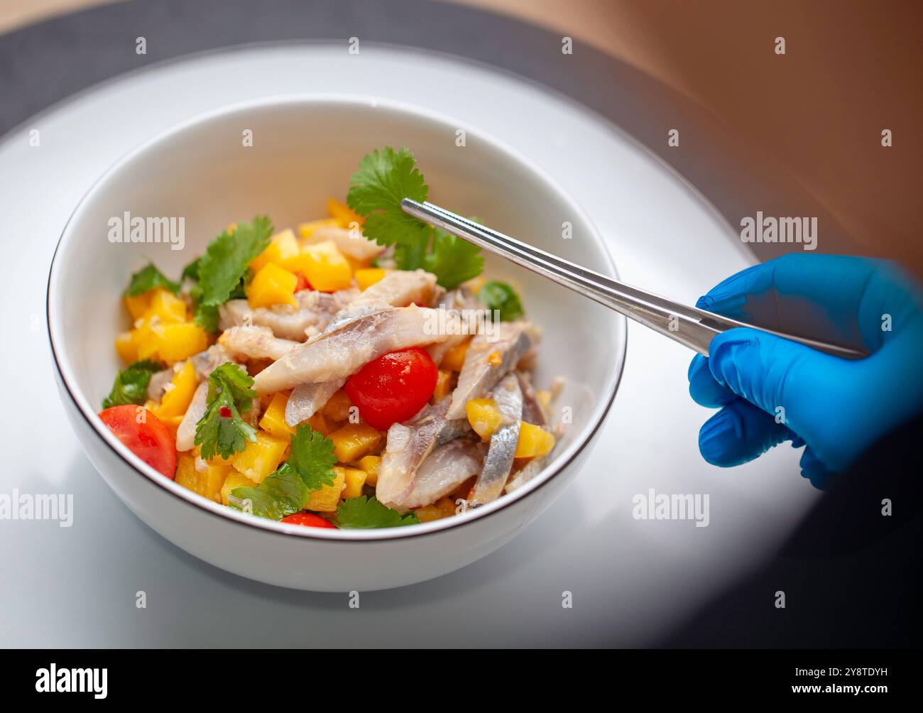 Plating fish meal hi-res stock photography and images - Alamy