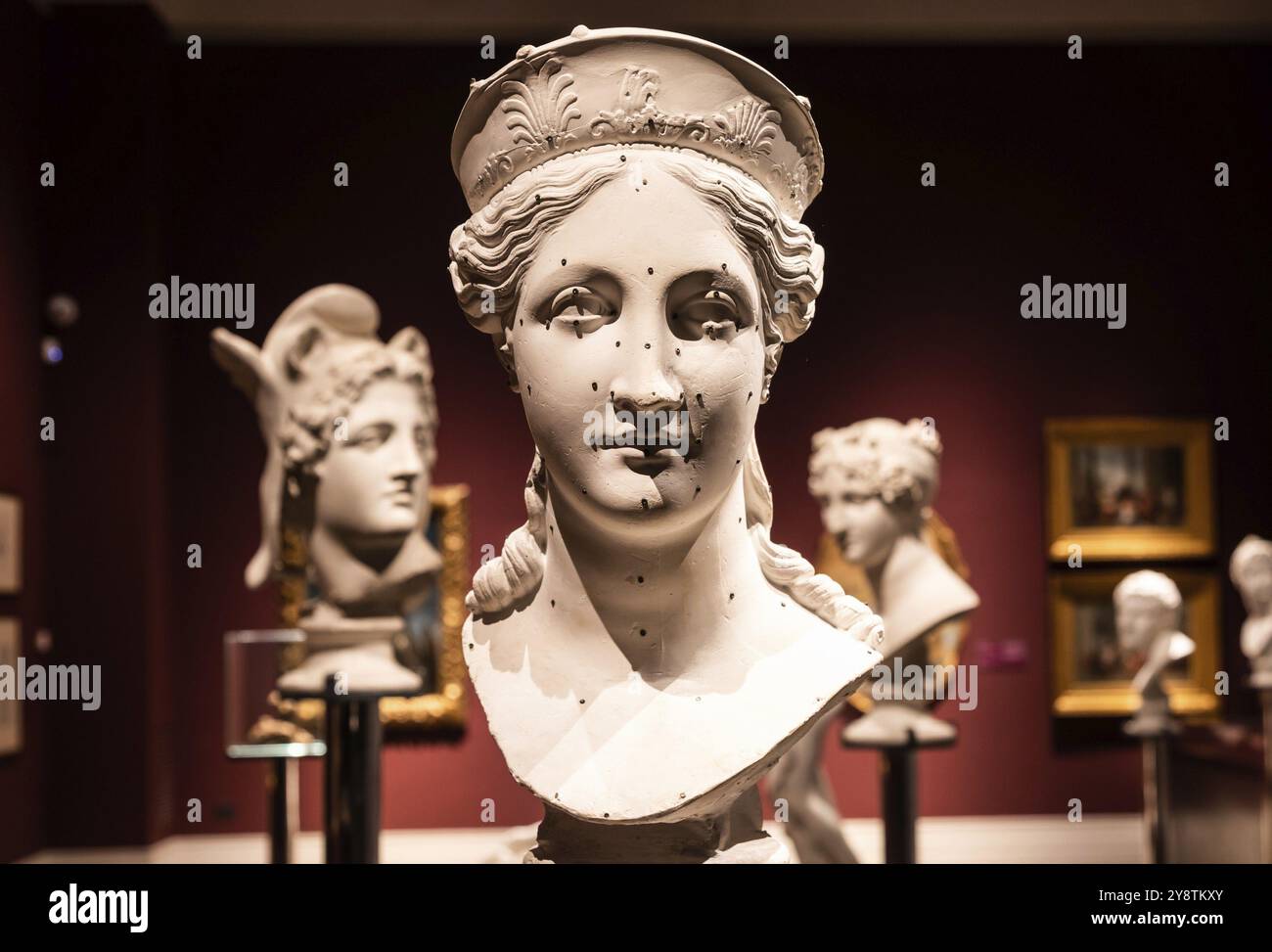 Bassano del Grappa, Italy, January 2023: antique sculpture by Antonio ...