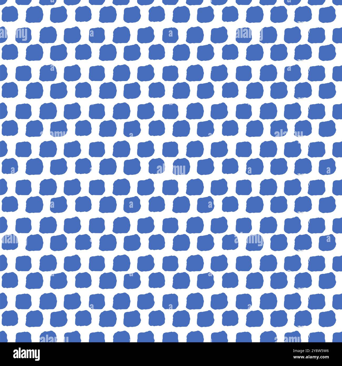 Organic Blue Dot Seamless Pattern Stock Vector Image & Art - Alamy