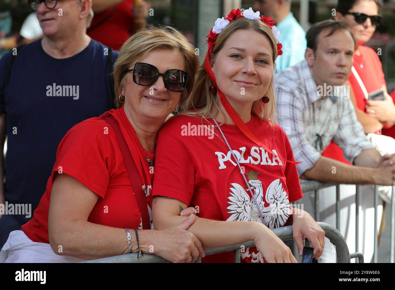 Warsaw Poland Half American Half Polish Heritage T Shirt Warsaw Poland Half American Half Polish Heritage T Shirt