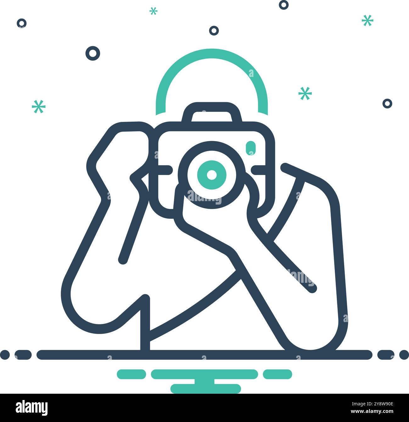 Icon for photography, camera man Stock Vector Image & Art - Alamy