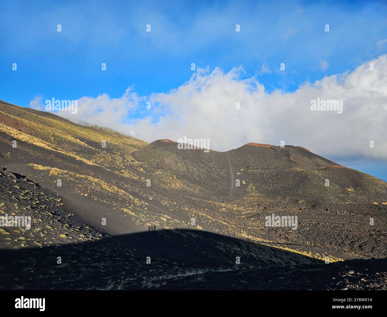 Volcano tour on Mount Etna in Sicily, Italy Stock Photo - Alamy