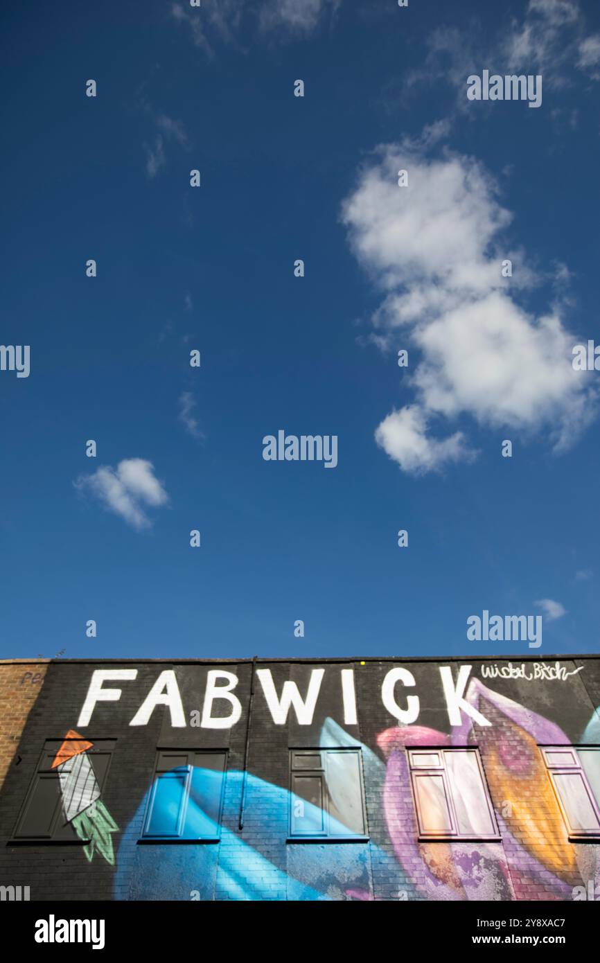 General views of Hackney Wick in East London, September, 2024. Photo ...