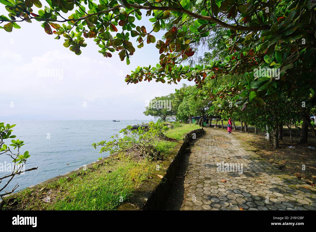 Pantai Duta Wisata Beach, Lampung, Sumatera, Indonesia Stock Photo - Alamy
