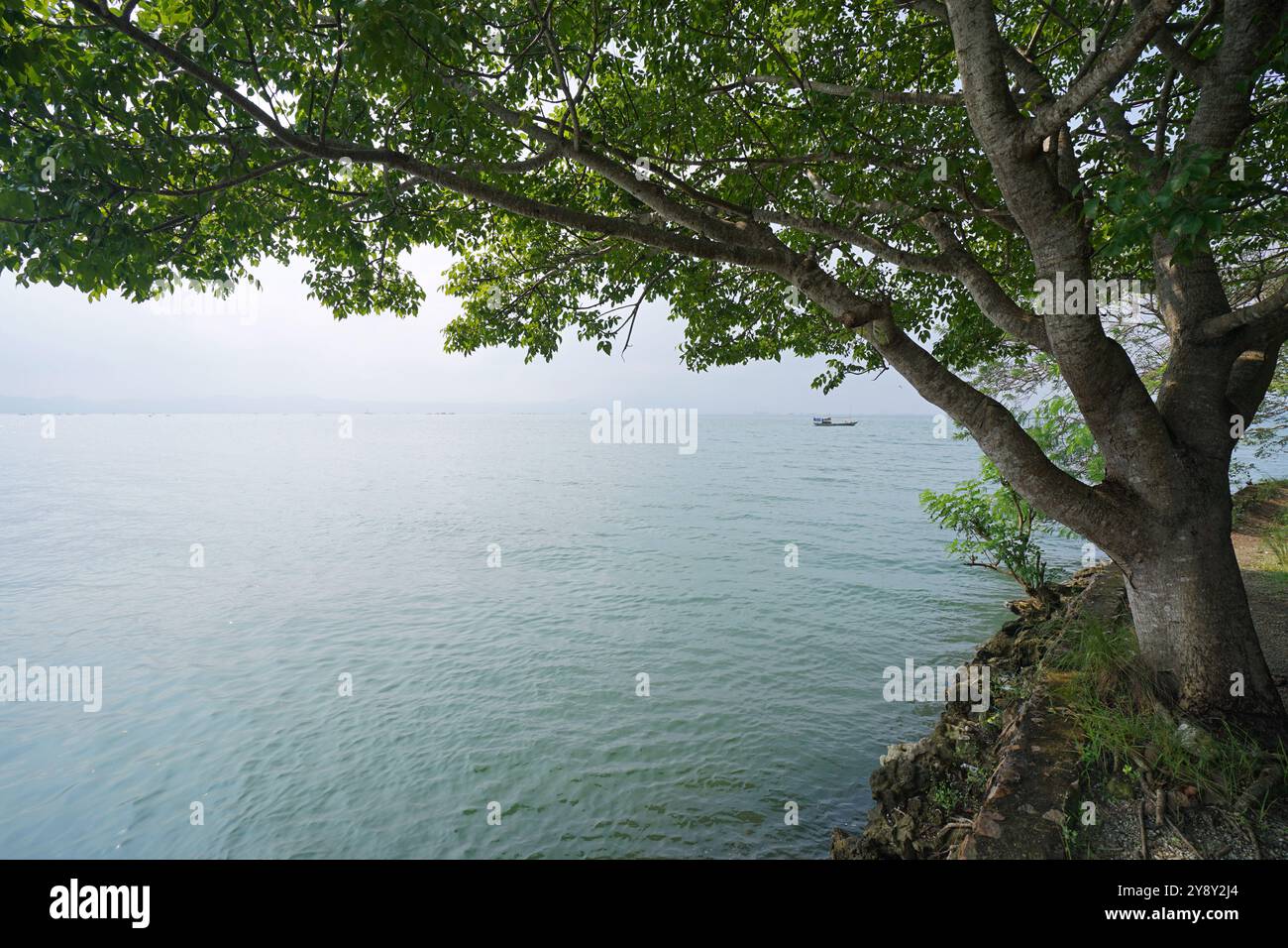 Pantai Duta Wisata Beach, Lampung, Sumatera, Indonesia Stock Photo - Alamy