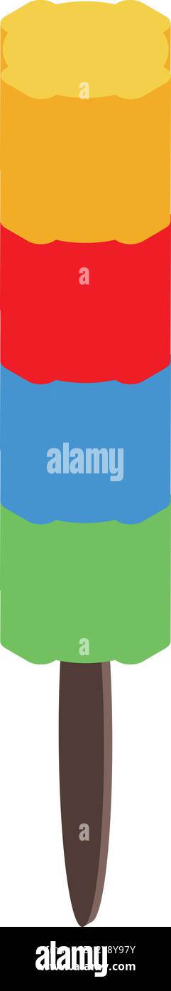 Four flavors ice cream Stock Vector Images - Alamy