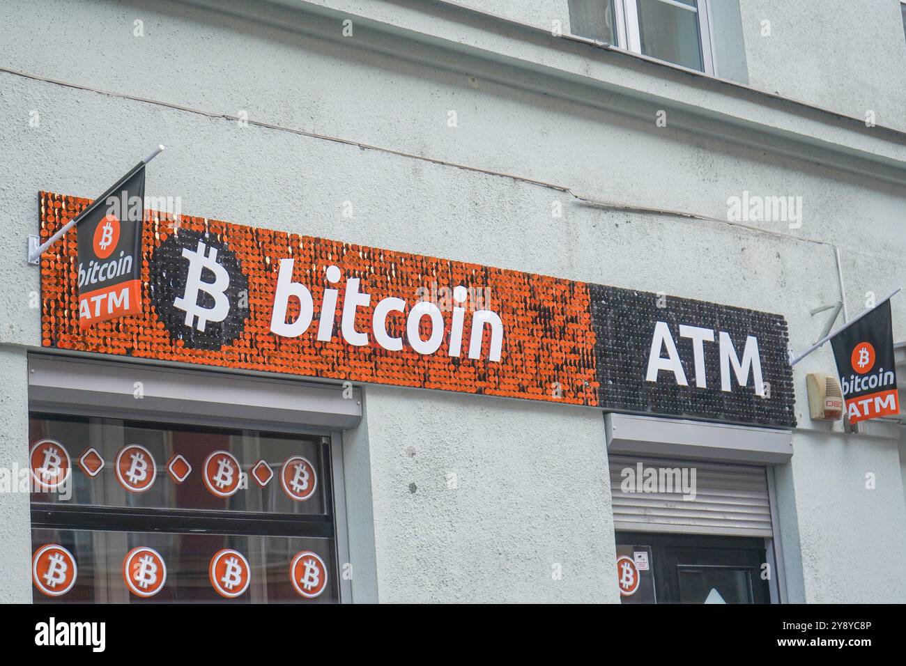Bitcoin atm prague czech republic hi-res stock photography and images -  Alamy