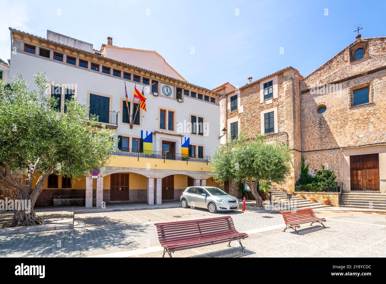 mallorca, banyalbufar, coast, Stock Photo