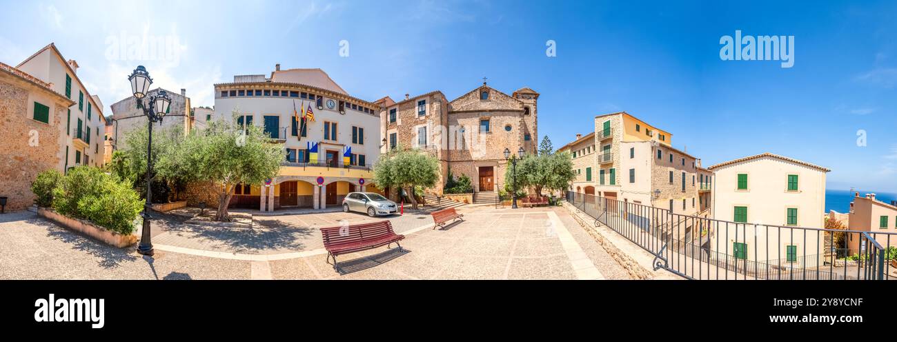 mallorca, banyalbufar, coast, Stock Photo
