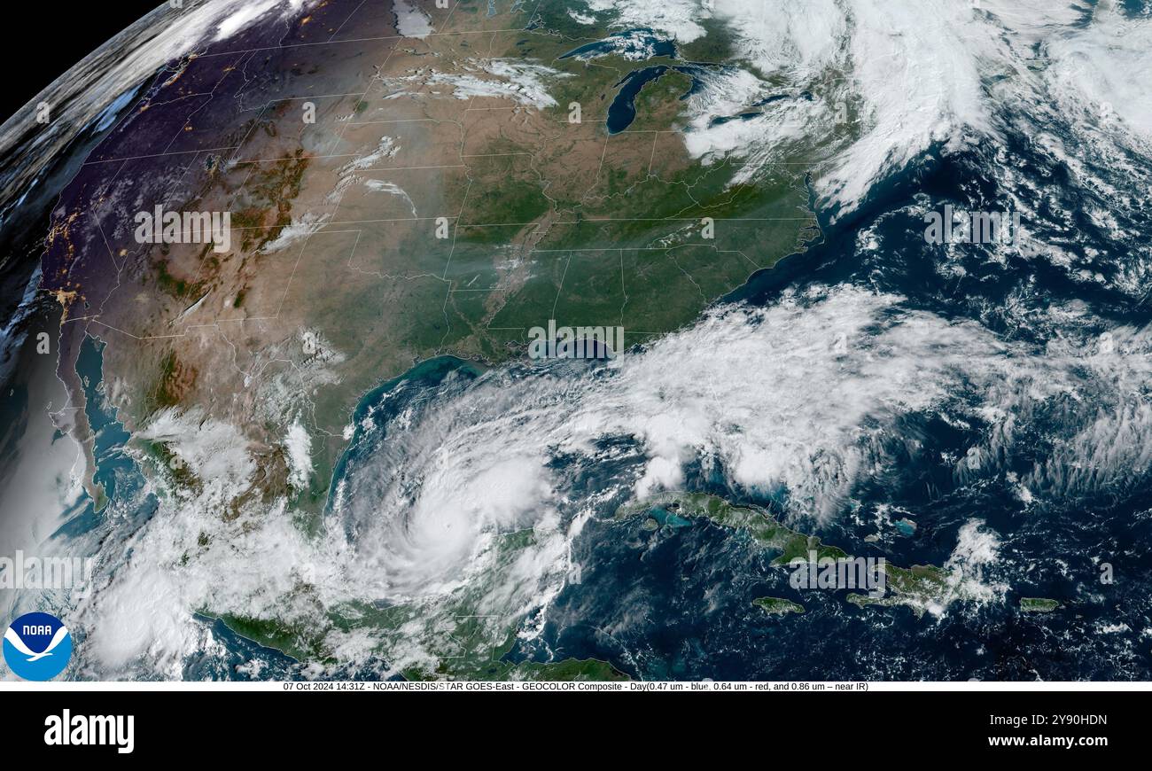 Hurricane milton gulf of mexico hires stock photography and images Alamy