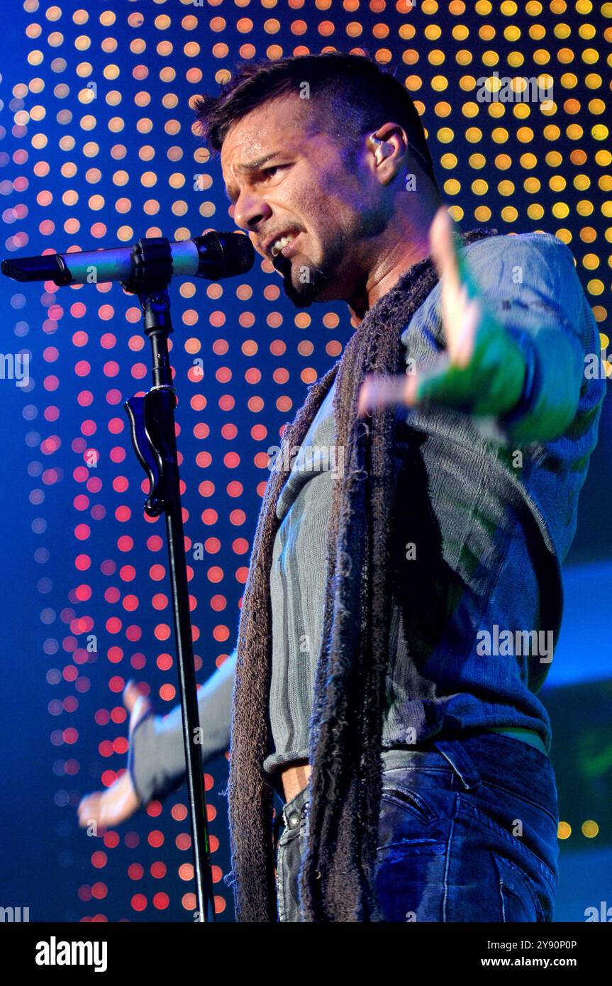 Puerto rican pop star ricky hi-res stock photography and images - Alamy