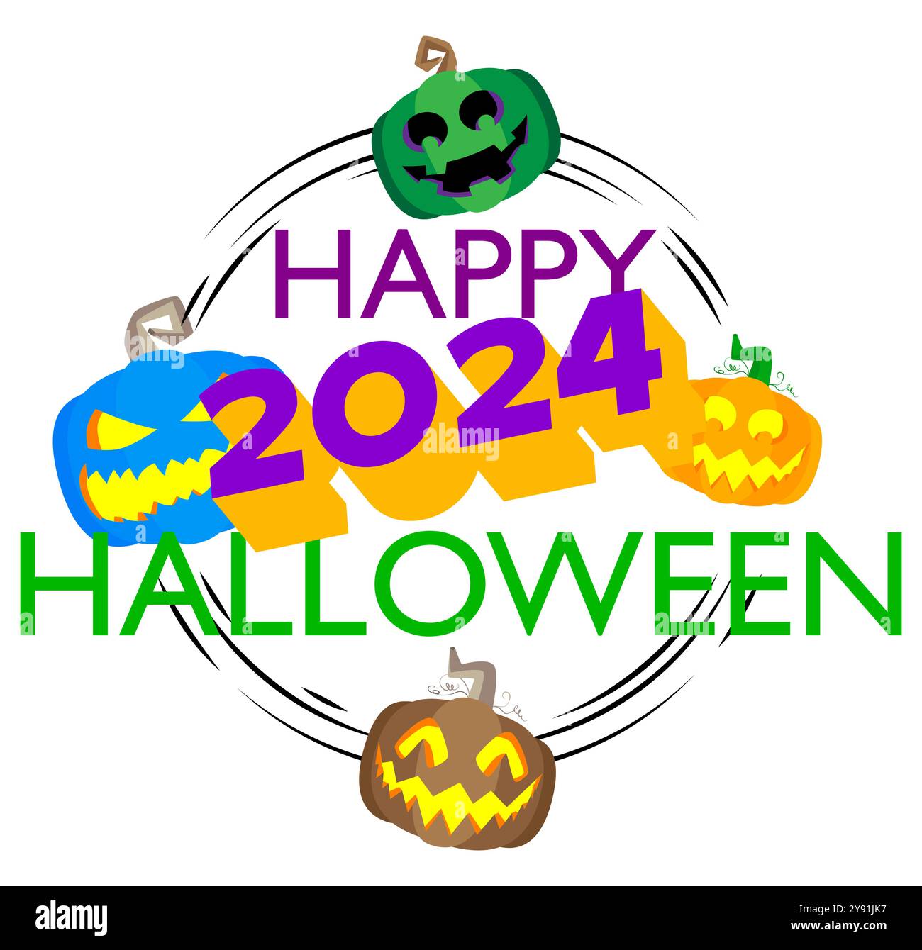 Halloween poster. Banner template for 2024 October Holiday event ...