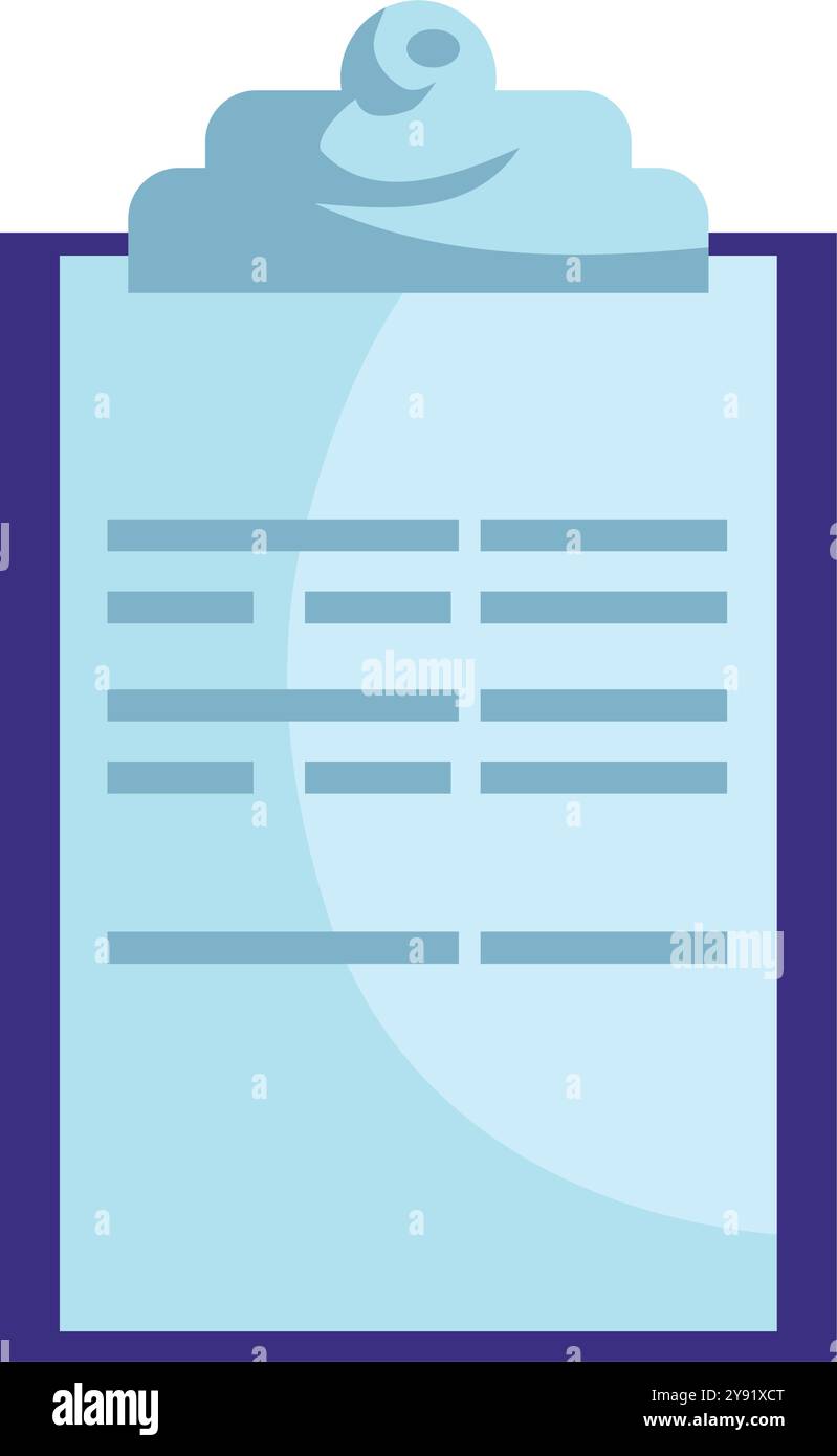 clipboard with documents paper Stock Vector Image & Art - Alamy