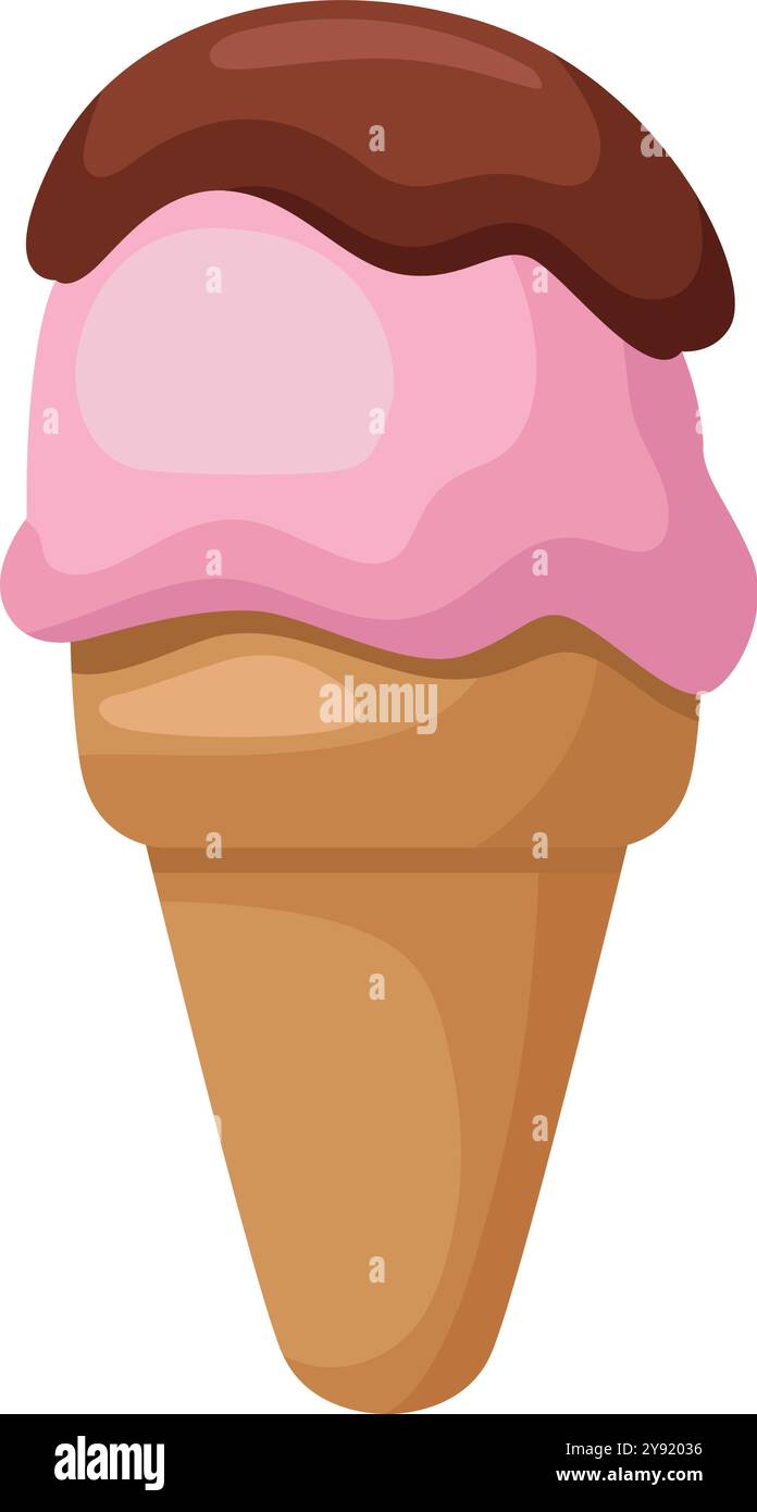 ice cream cone Stock Vector Image & Art - Alamy
