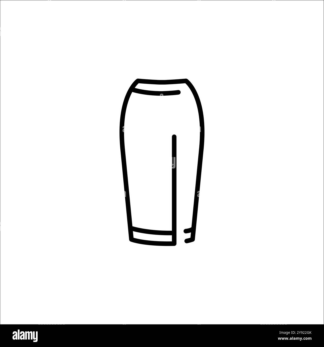 Pencil Skirt icon Stock Vector Image & Art - Alamy