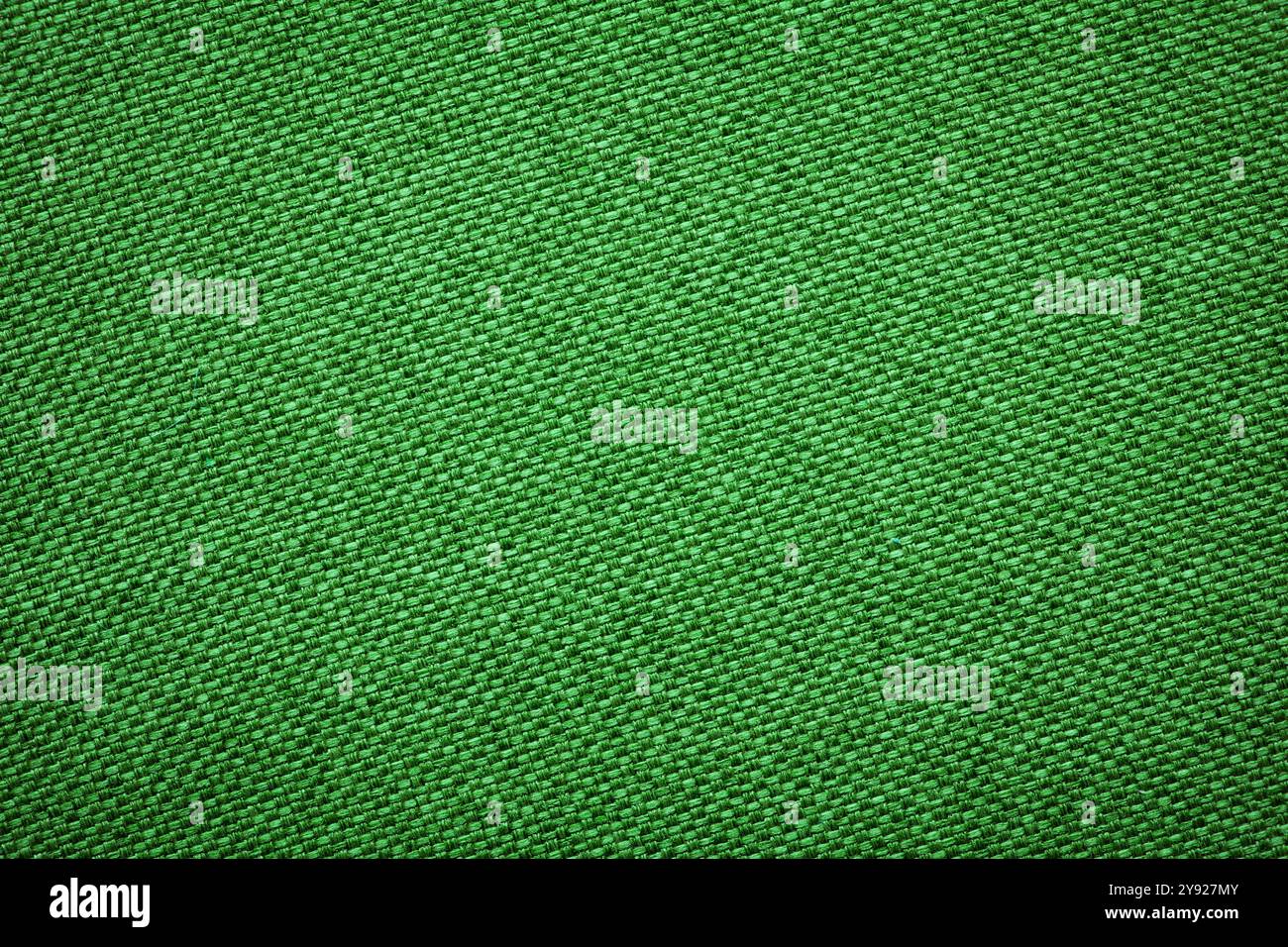 green woven material as background, linen fabric texture Stock Photo ...
