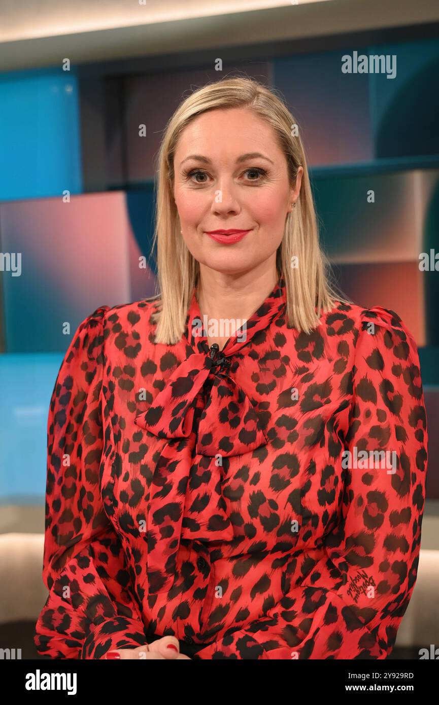 Moderatorin und Autorin Ruth Moschner zu Gast in der ARD Talkshow Hart ...