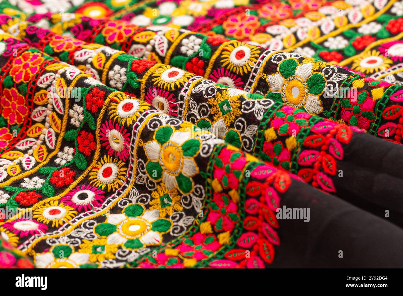 Indian embroidery hi-res stock photography and images - Alamy