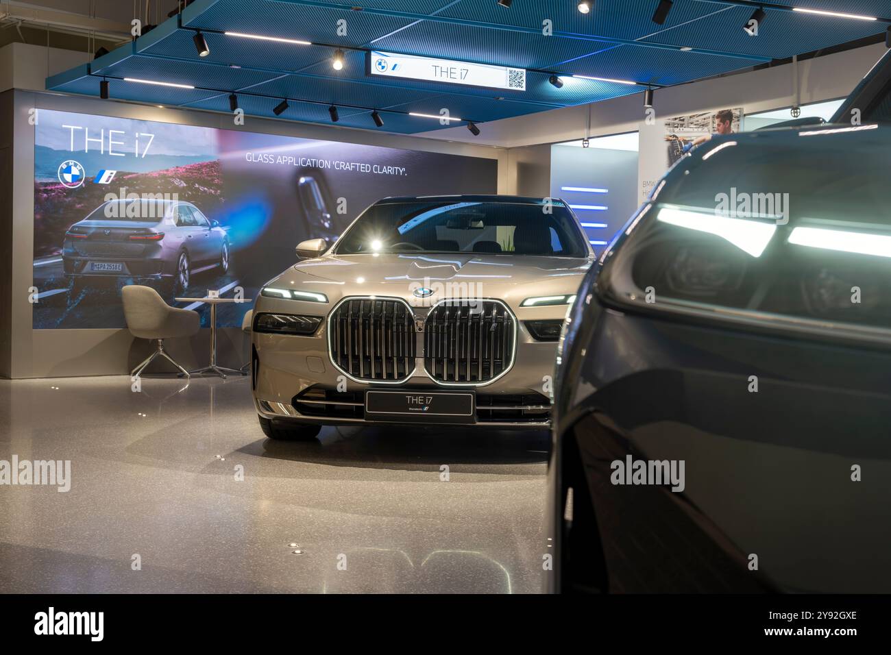 New Electric cars made by BMW, Hong Kong, China Stock Photo - Alamy