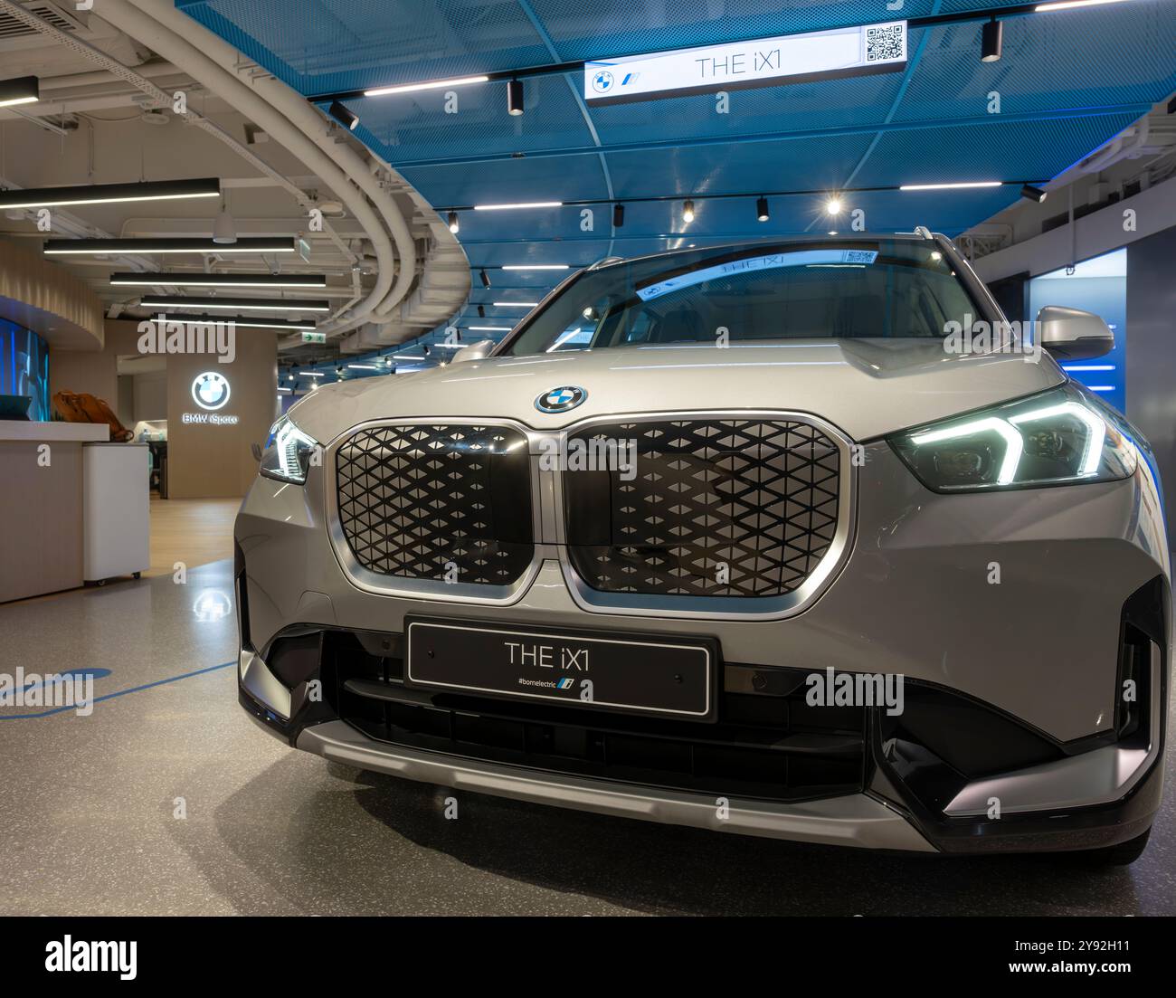 New Electric cars made by BMW, Hong Kong, China Stock Photo - Alamy