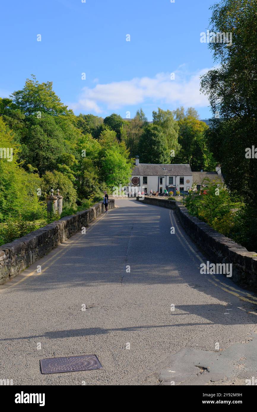 The Bridge Of Dochart Inn At Falls Of Dochart Killin Perthshire 
