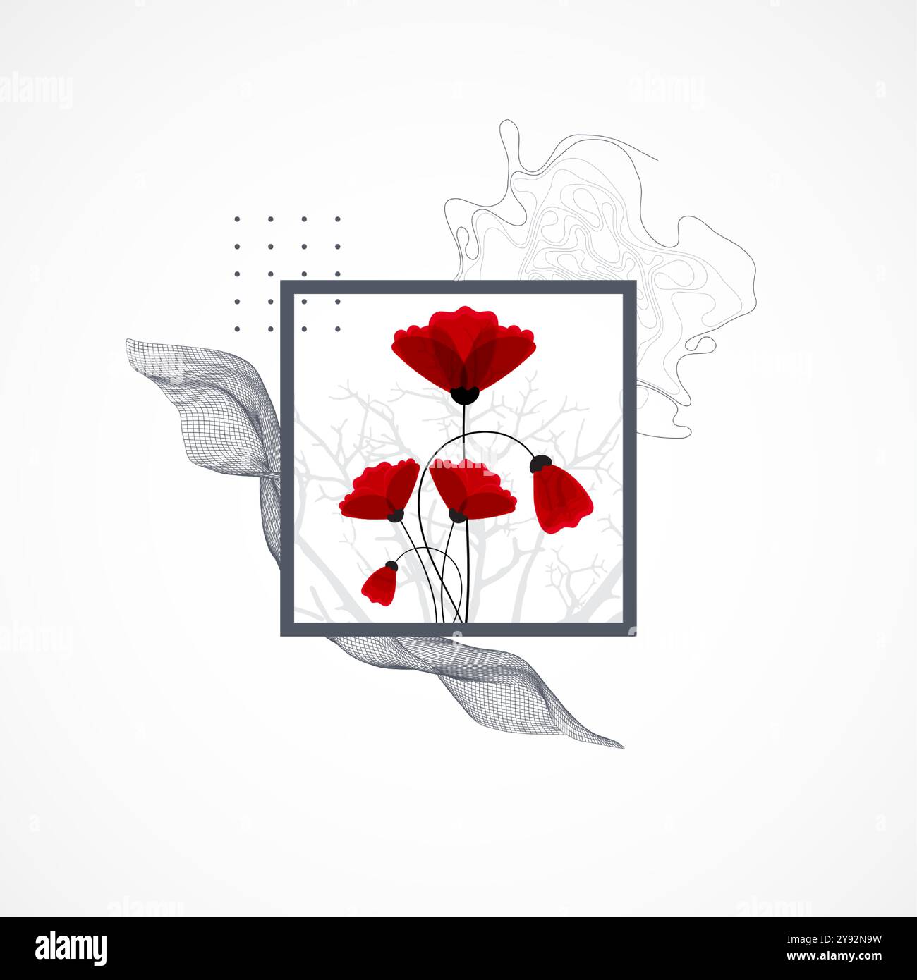 Poppy collection hand hi-res stock photography and images - Alamy