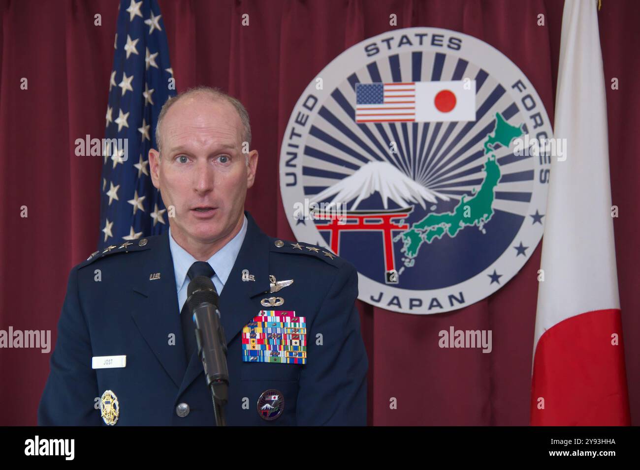 Fussa, Japan. 08th Oct, 2024. New U.S. Forces Japan Commander and Fifth ...