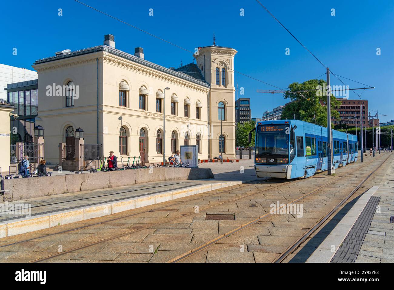 Oslo city center cityscape hi-res stock photography and images - Alamy