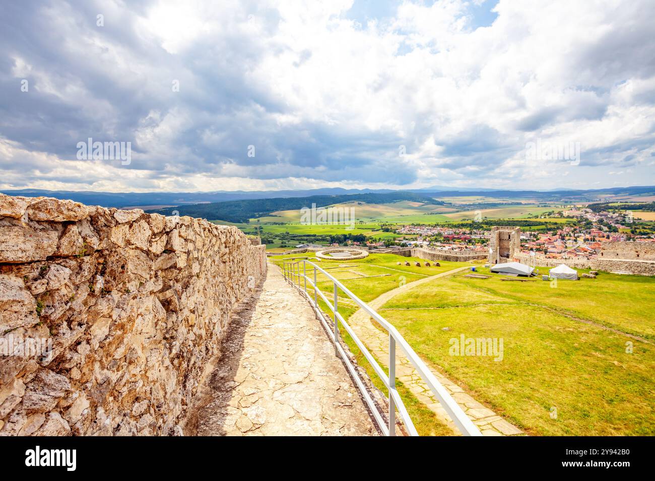 Zipser Castle, Slovakia, Stock Photo