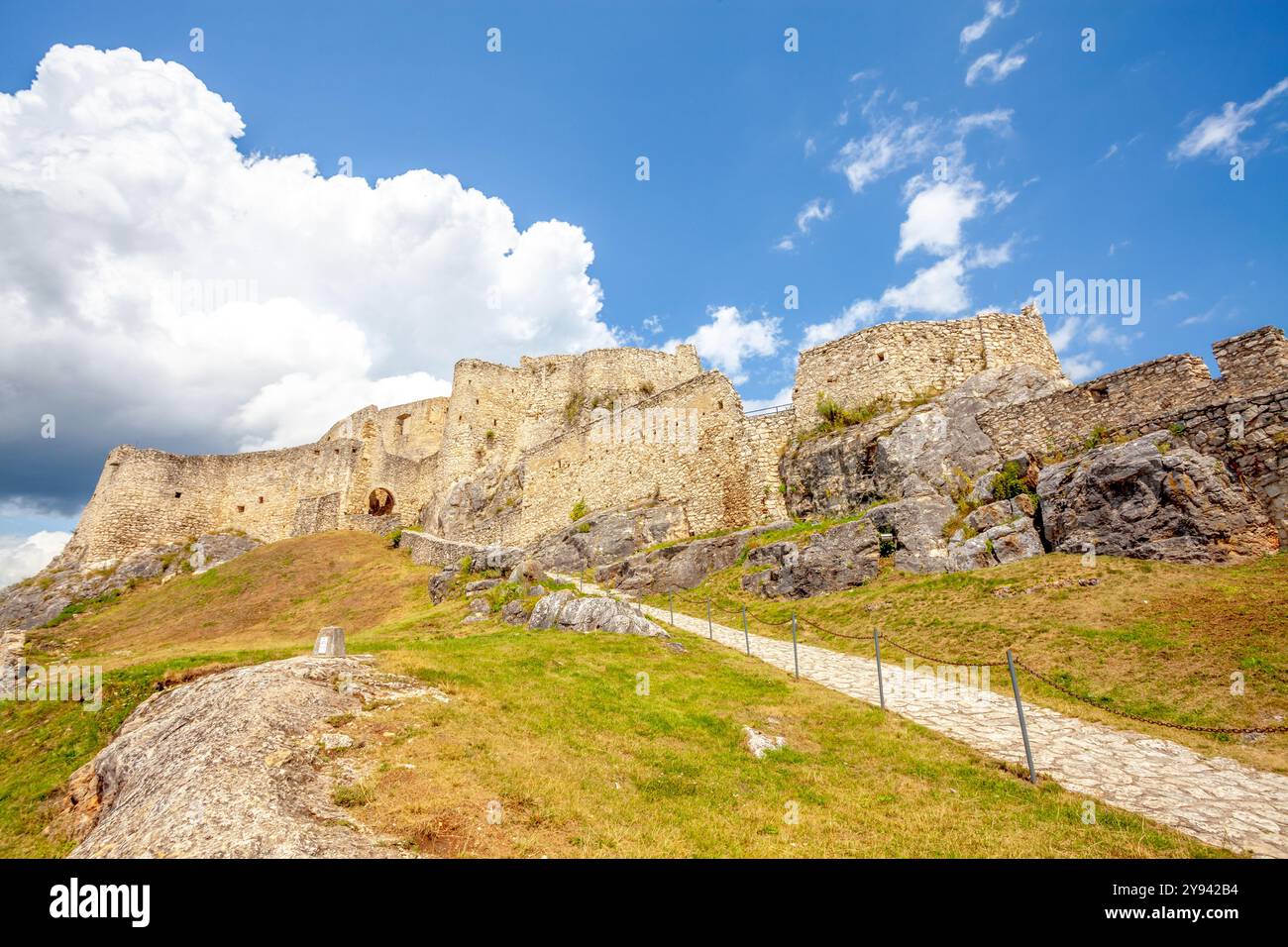 Zipser Castle, Slovakia, Stock Photo